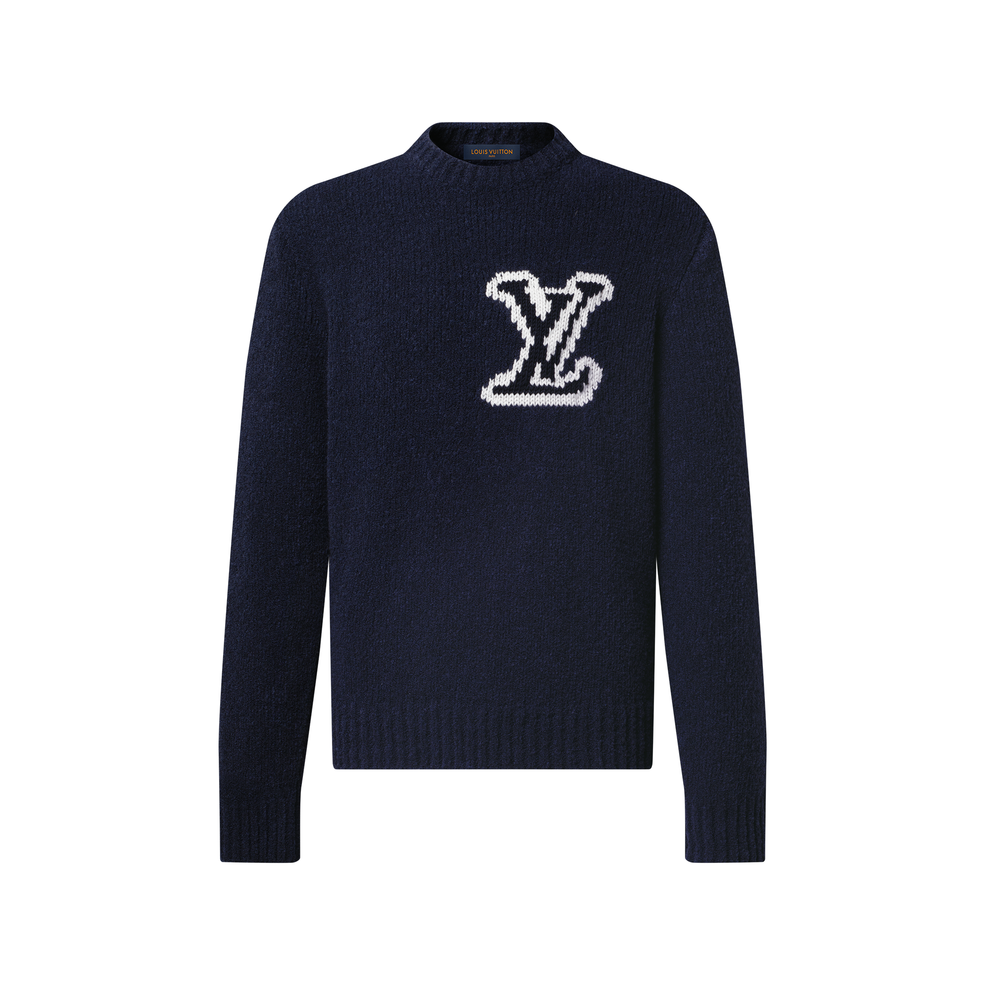LV Intarsia Crewneck - Ready-to-Wear | Louis Vuitton India